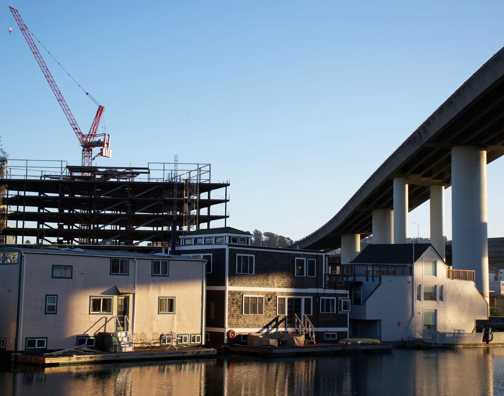 The houseboats of Mission Bay