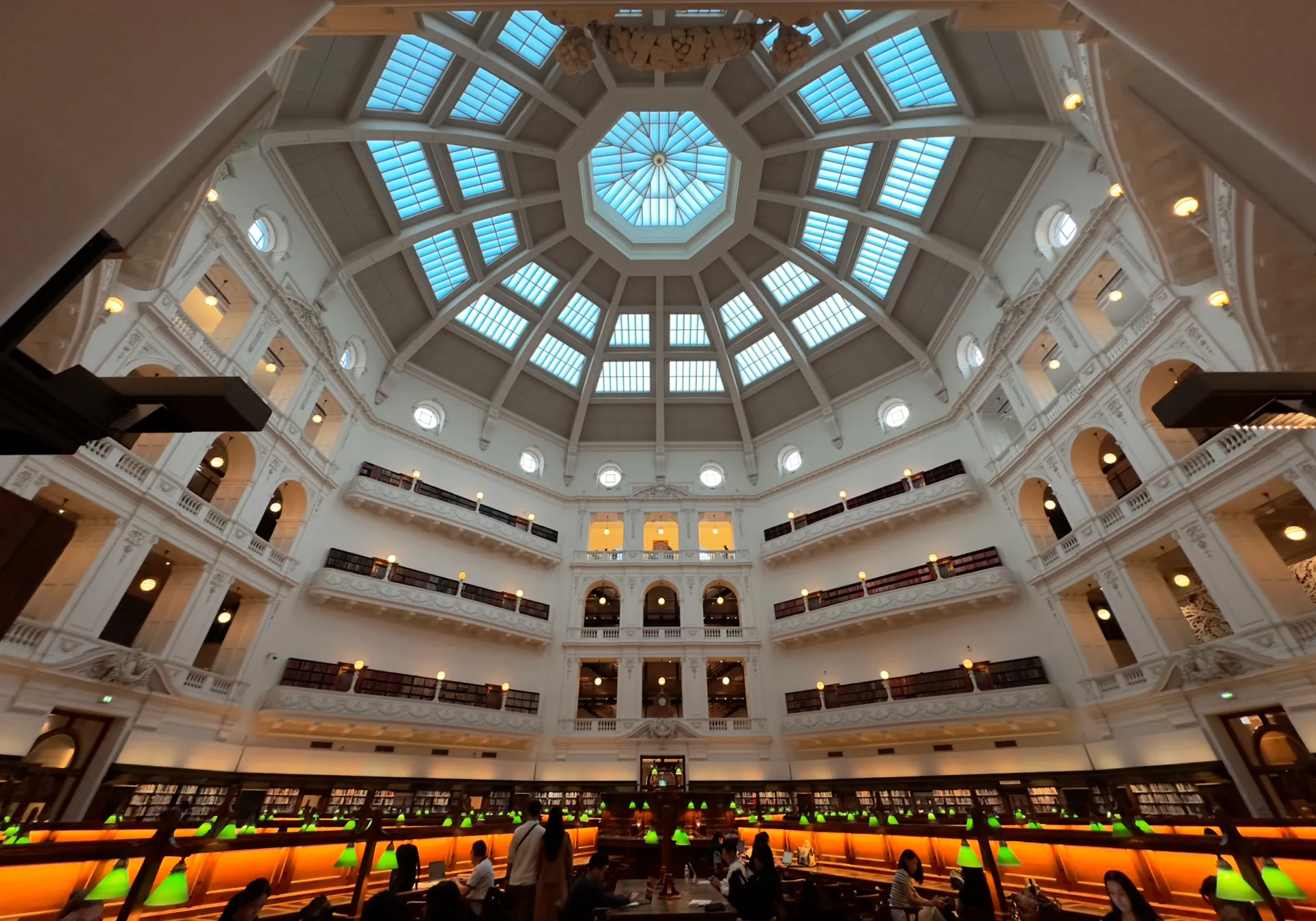 The dome of the State Library Victoria