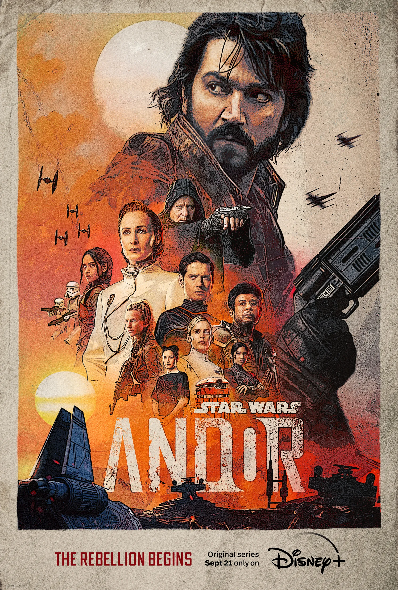 Poster for *Andor* season 1