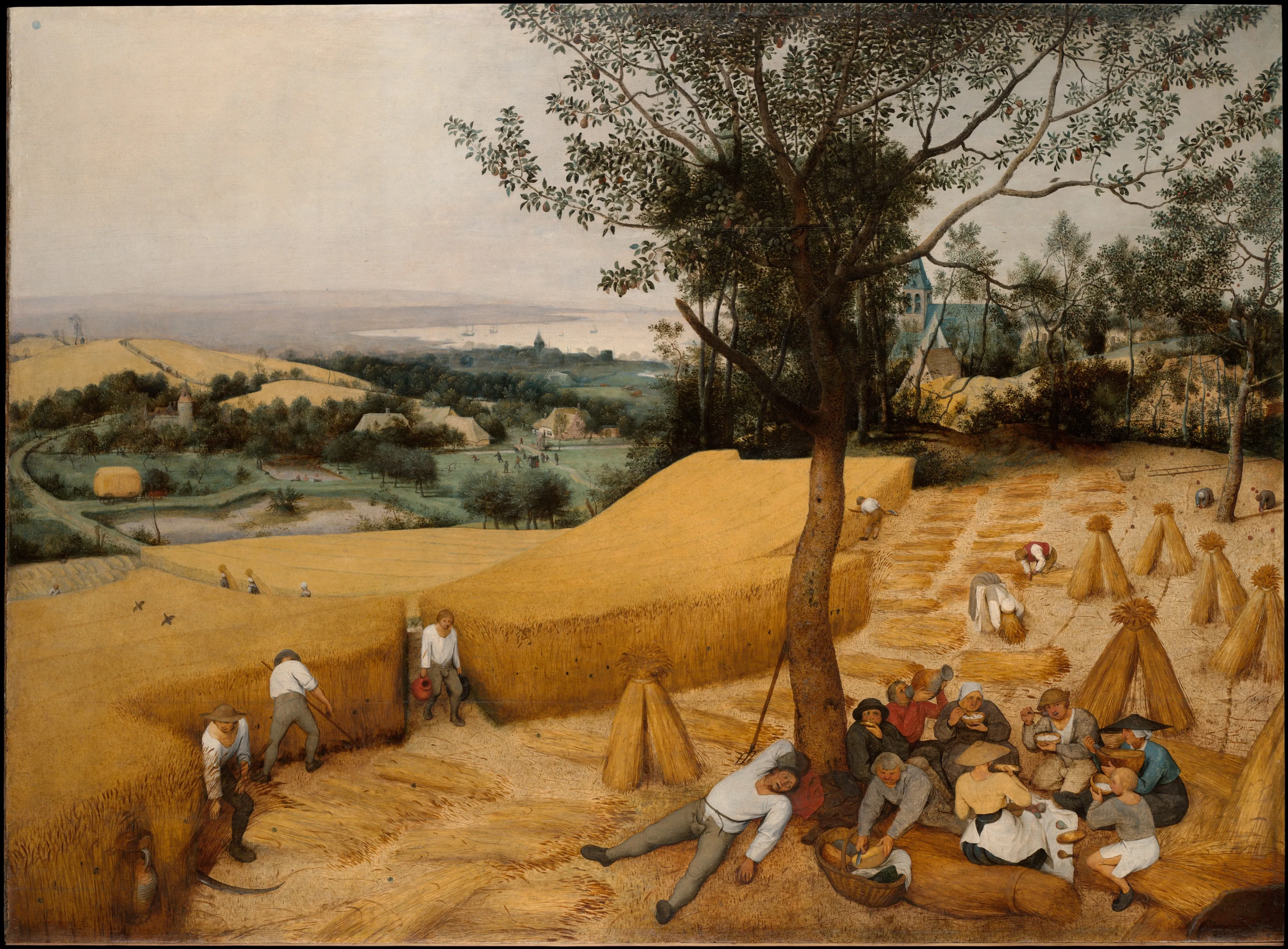 The Harvesters by Pieter Bruegel the Elder