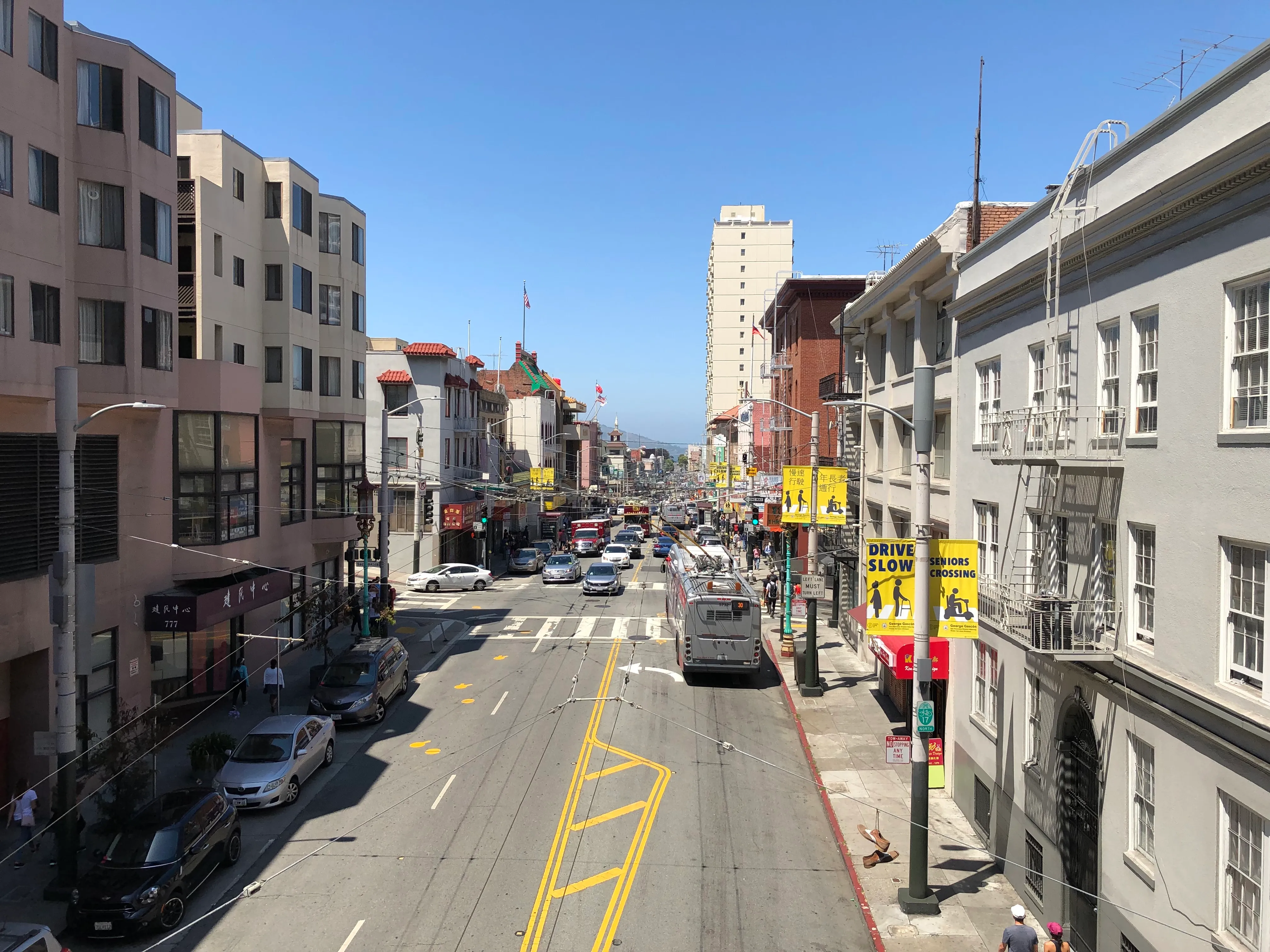 A street in Chinatown