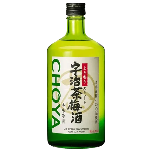 Choya's green tea umeshu