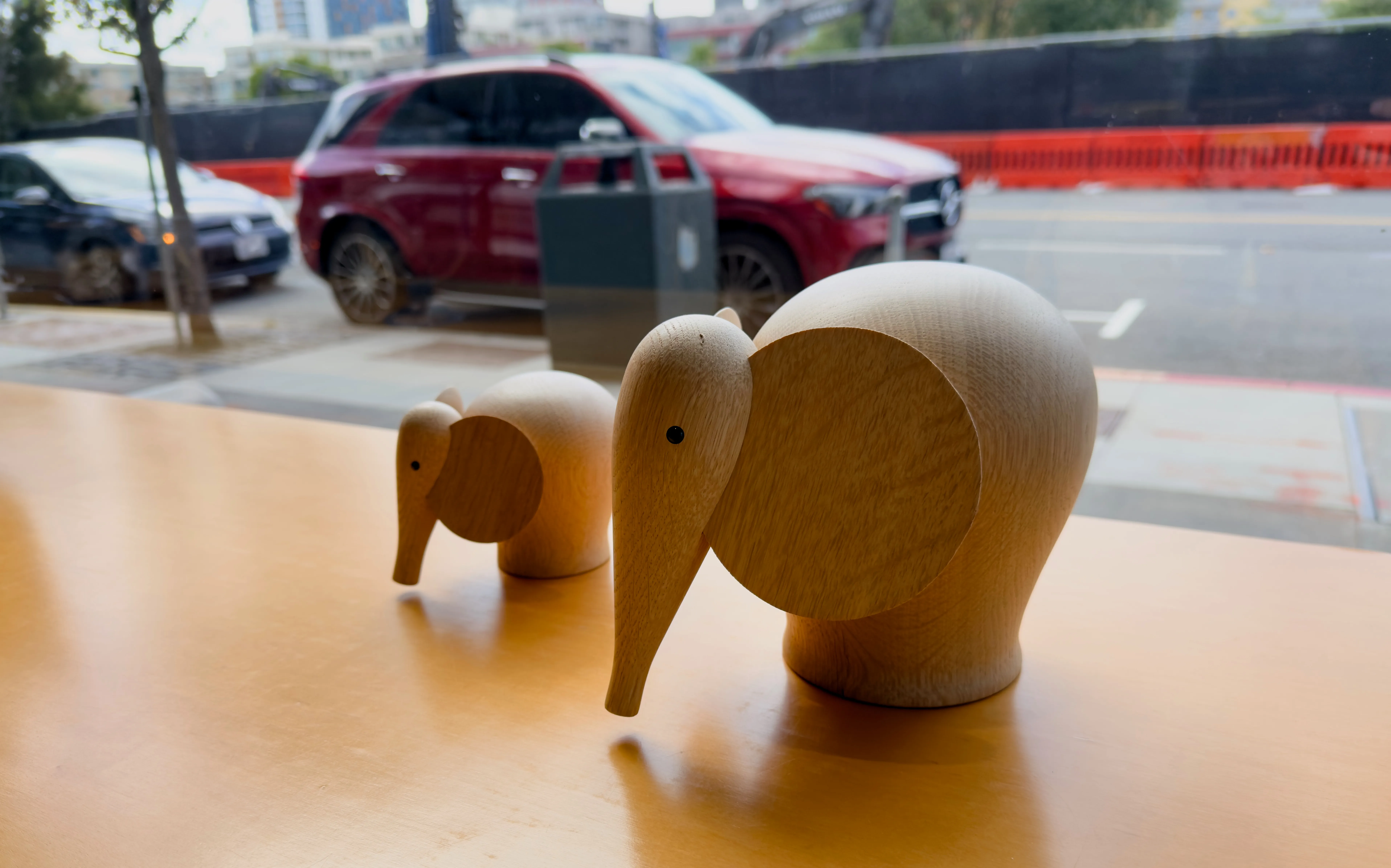 An elephant doll at Soma Animal Hospital