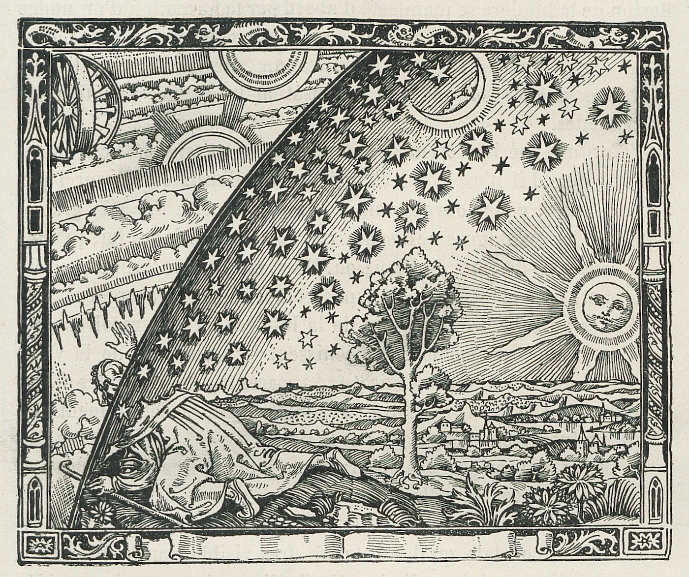 "Flammarion Engraving" (ca. 1888)