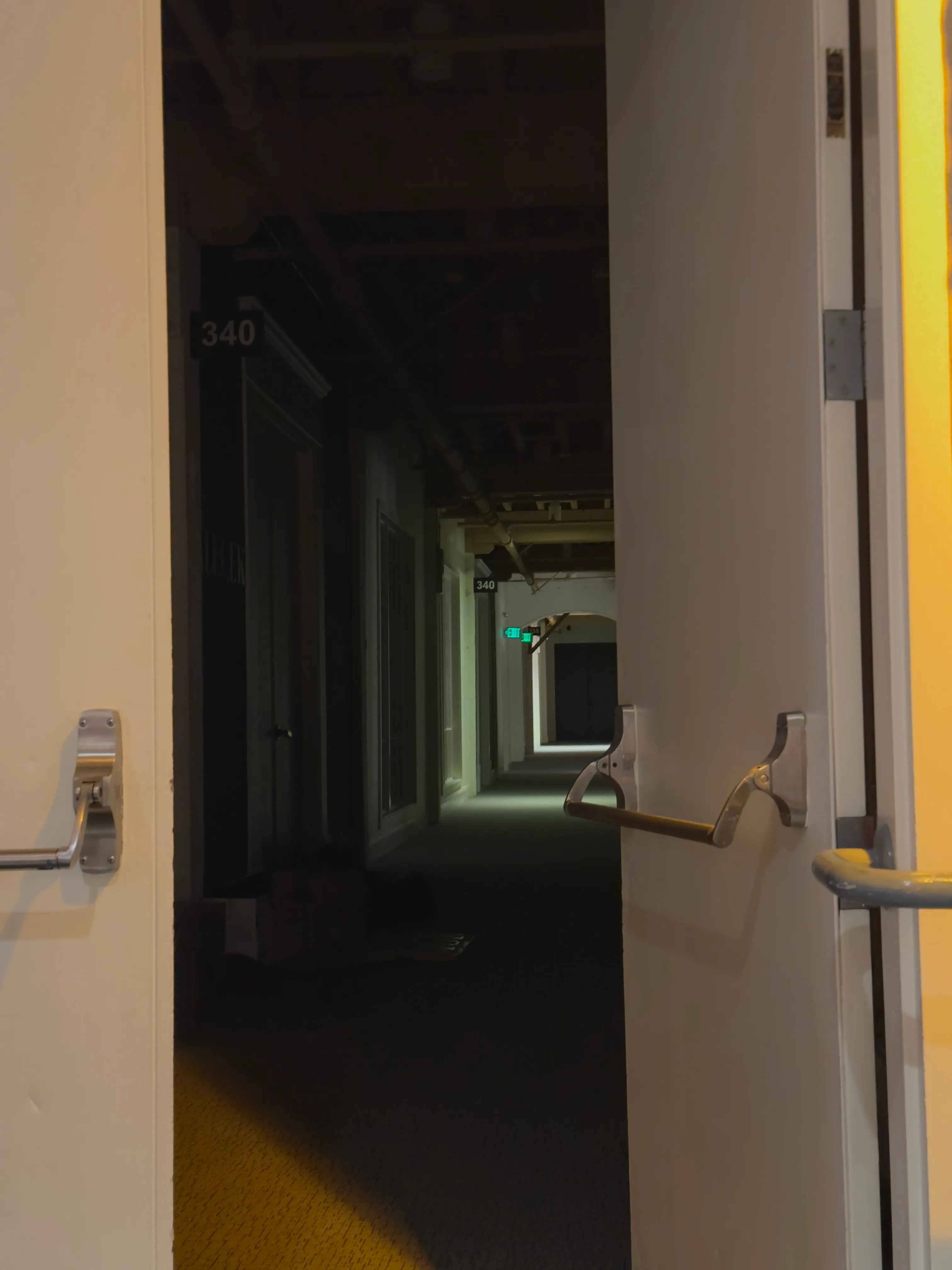 A slightly spooky hallway