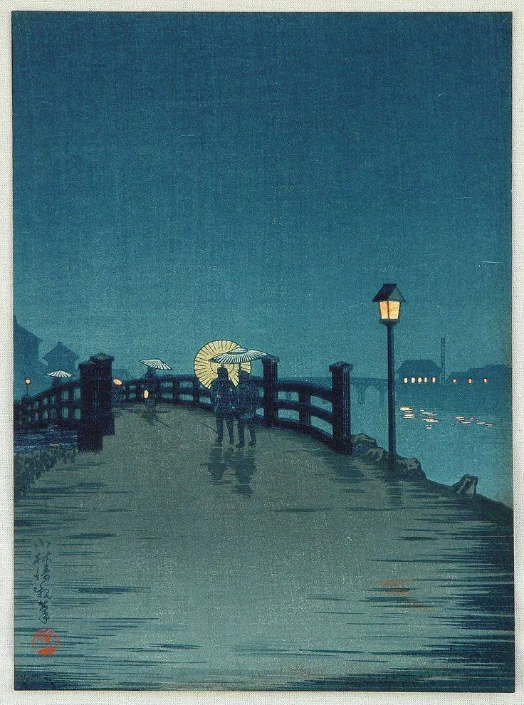 An image by late 1800s ukiyo-e artist Kobayashi Kiyochika