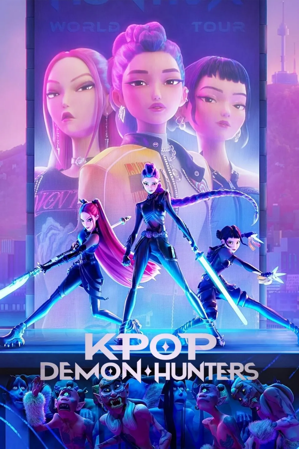 KPop Demon Hunters poster