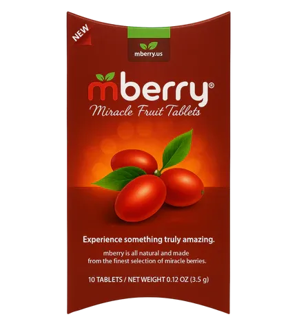 mberry's miracle berry tablets