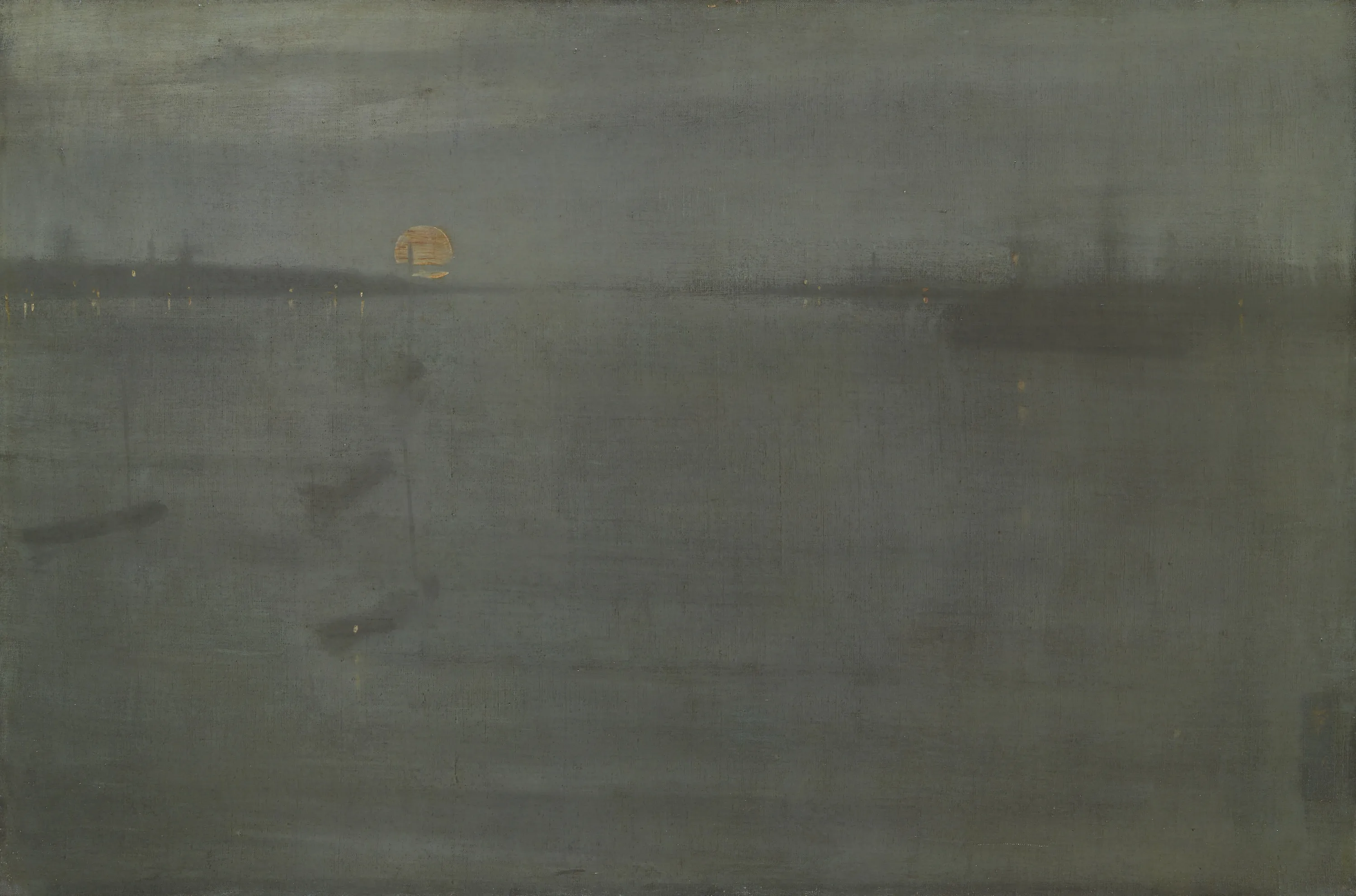 Nocturne: Blue and Gold—Southampton Water, James McNeill Whistler, 1872