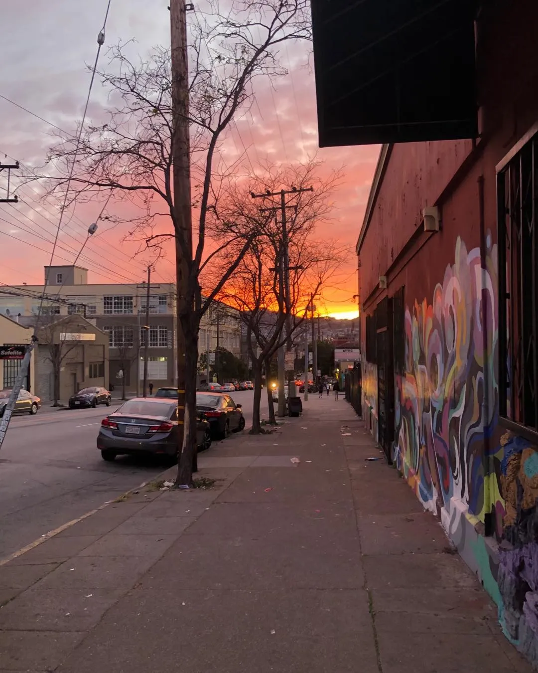 Sunset in Soma