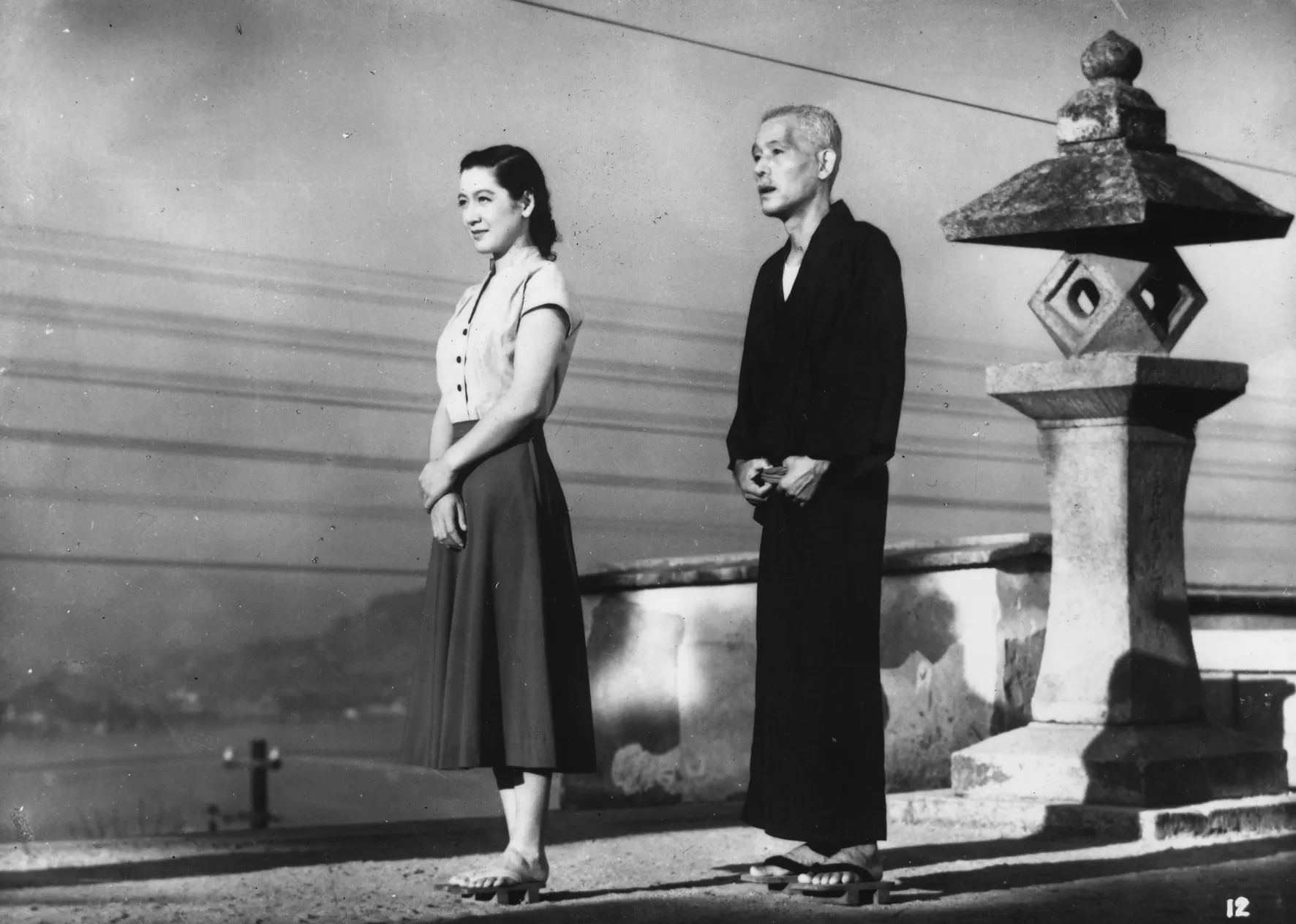 A still from Ozu&#x27;s Tokyo Story