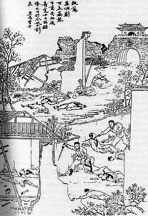 Yangzhou Massacre, Late Qing (pre-1911)